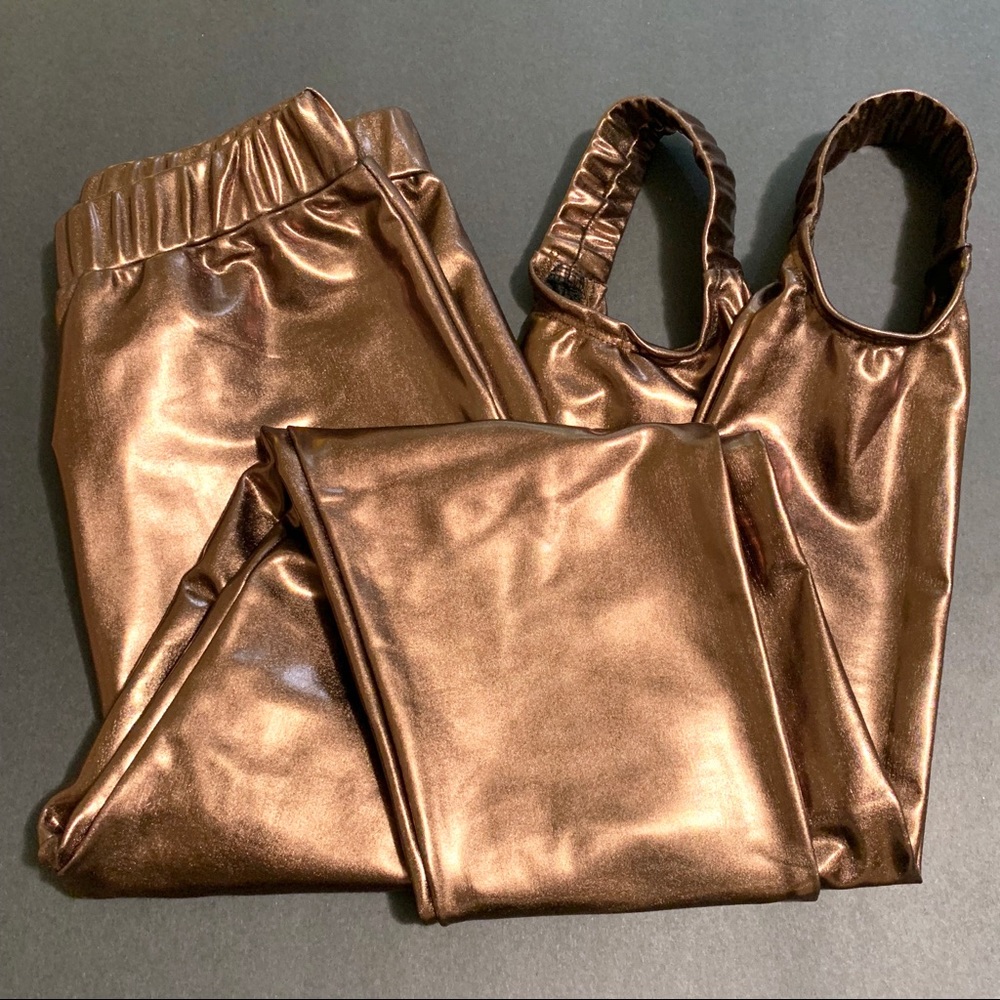 Metallic Bronze Stirrups